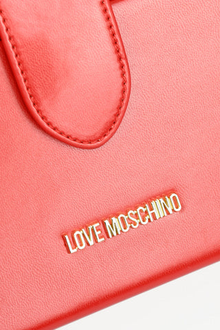 LOVE Faux Leather EVENING Trunk Bag