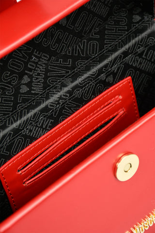 LOVE Faux Leather EVENING Trunk Bag
