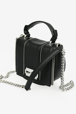 Faux Leather Zipped NANTHU Bag