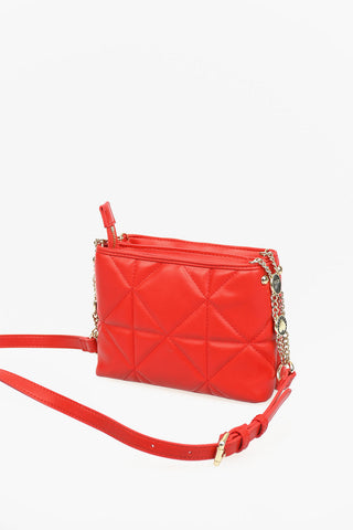 LOVE Faux Quilted Leather JEWEL Bag