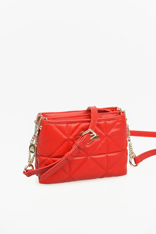 LOVE Faux Quilted Leather JEWEL Bag