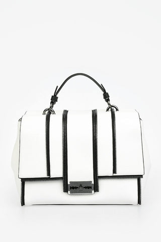 Faux Leather Trunk Bag