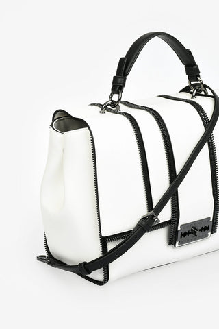 Faux Leather Trunk Bag