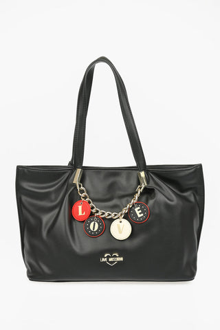 LOVE Borsa Tote LOVELY CHARMS in Ecopello