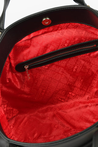 LOVE Borsa Tote LOVELY CHARMS in Ecopello