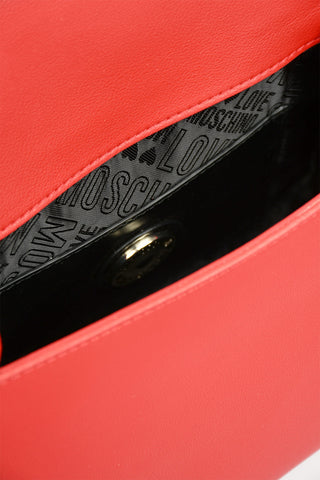 LOVE Faux Leather LOVELY CHARMS Shoulder Bag