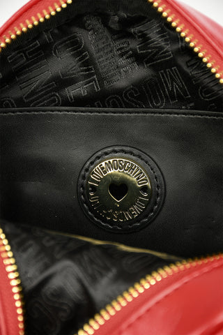 LOVE Faux Quilted Leather NEW SHINY Bag