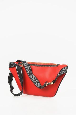 LOVE Faux Leatheer Glittered OUT OF BLUE Fanny pack