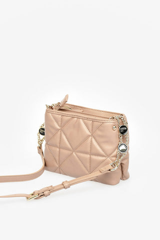 LOVE Faux Quilted Leather JEWEL Bag