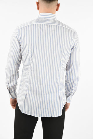 Awning Striped Spread Collar Shirt