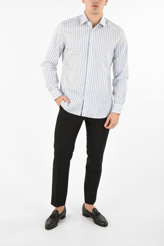 Awning Striped Spread Collar Shirt