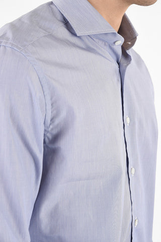 popeline spread collar shirt