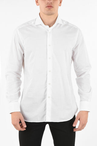 camicia popeline collo francese