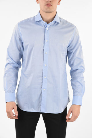 camicia popeline collo francese