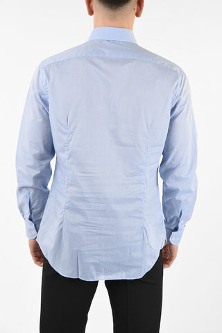 camicia popeline collo francese