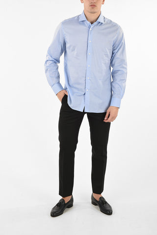 camicia popeline collo francese