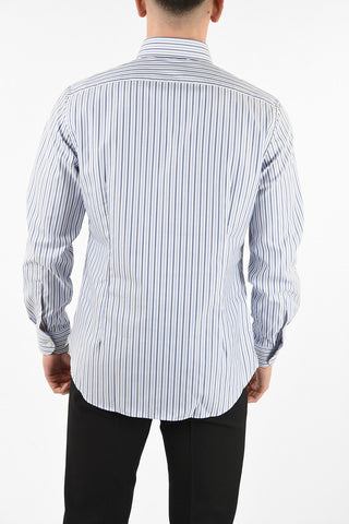 camicia awning striped collo francese