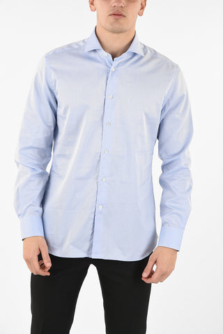 camicia popeline collo francese