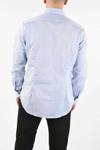 camicia popeline collo francese