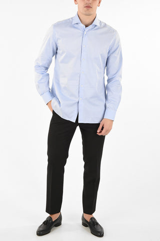 camicia popeline collo francese