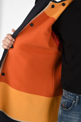 205W39NYC hidden closure parka