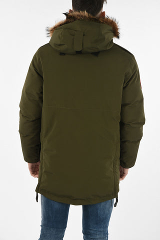 Real Fur applications Down jacket