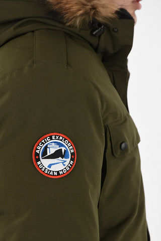 Real Fur applications Down jacket