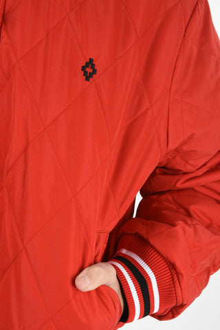 Reversible WINGS quilted jacket