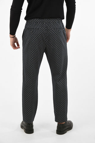 pantalone jogger con Logo