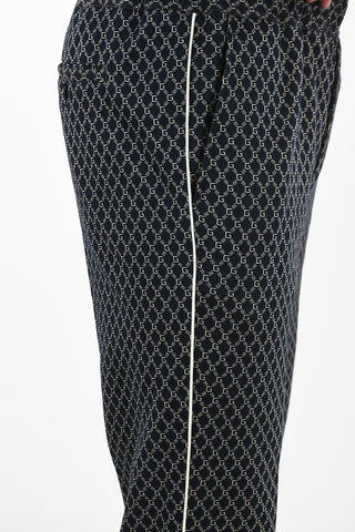 pantalone jogger con Logo