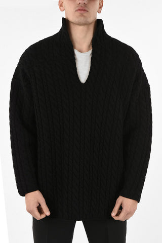Oversize cable knit Sweater