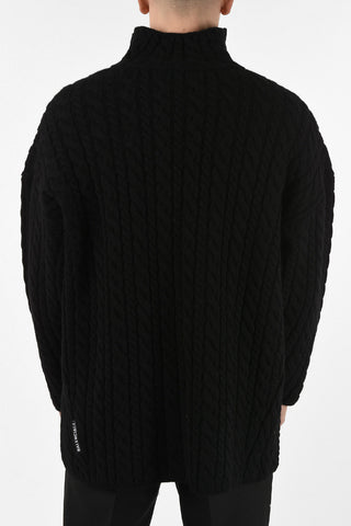 Oversize cable knit Sweater