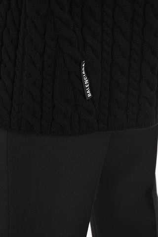 Oversize cable knit Sweater