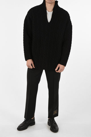 Oversize cable knit Sweater