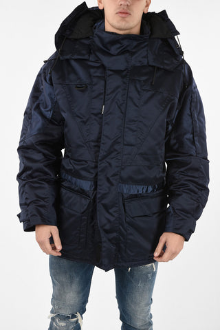 giubbotto Puffer con cappuccio
