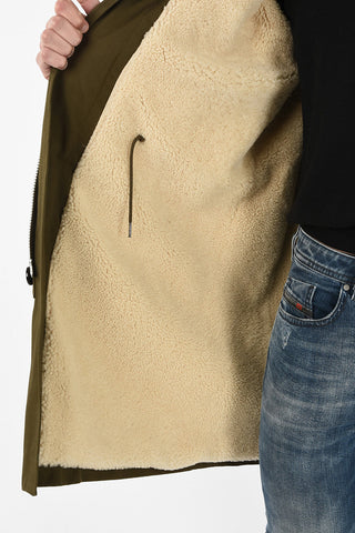 Hooded parka