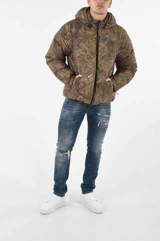 camouflage Down jacket