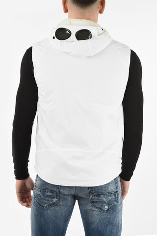  full zip sleeveless GOGGLE jacket