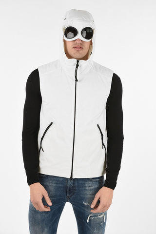  full zip sleeveless GOGGLE jacket
