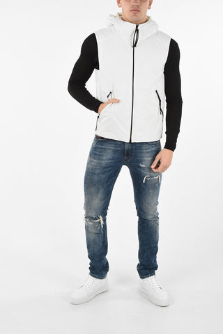  full zip sleeveless GOGGLE jacket