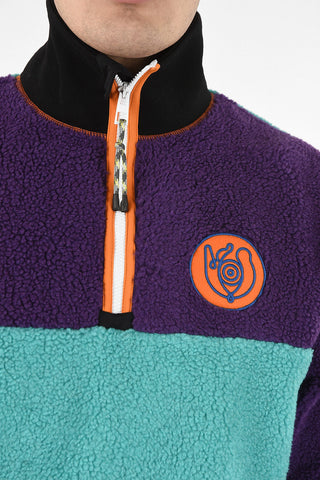 Teddy outerwear jacket with Front Zip Closure
