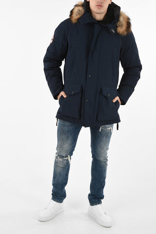 Real Fur applications Down jacket
