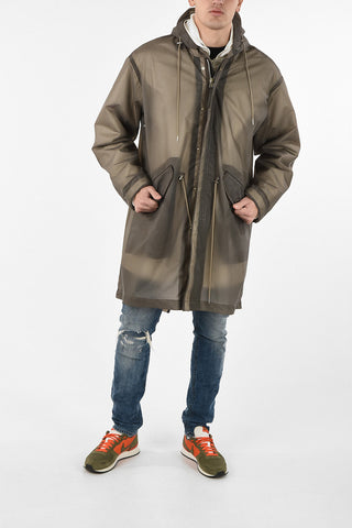 Snap button Sheer Parka