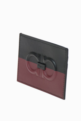 Leather Two-Tone Card Holder