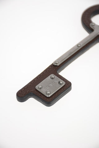 Leather Pendant keyring