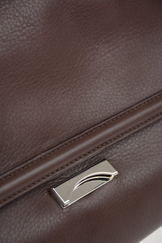 leather NINA L SOFT Handbag