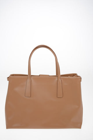 leather DUO METROPOLITAN M SETA Tote bag