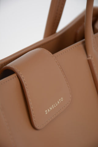 leather DUO METROPOLITAN M SETA Tote bag