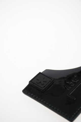 Patent Leather Card Holder