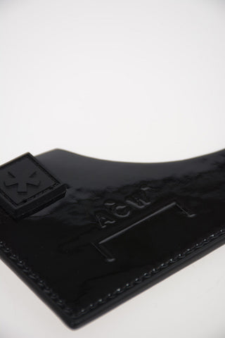 Patent Leather Card Holder